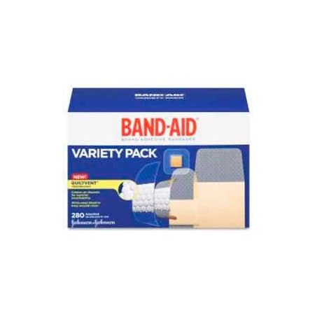 Johnson & Johnson Johnson & Johnson Adhesive Bandages, Flexible, 1"W , 100BX, Fabric, Beige JOJ4444